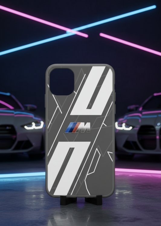 M Power Grey Iphone Case